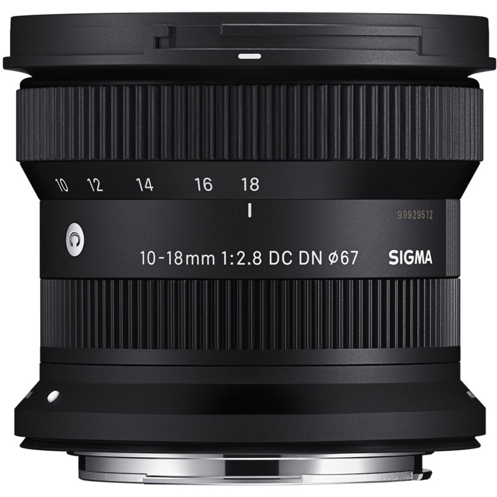 Lente Sigma Contemporary 10-18mm f/2.8 DC DN para Canon RF