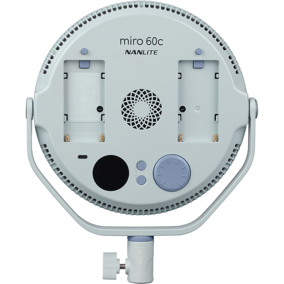 Luminária Circular LED Nanlite RGB Miro 60C – Iluminação Decorativa Inteligente