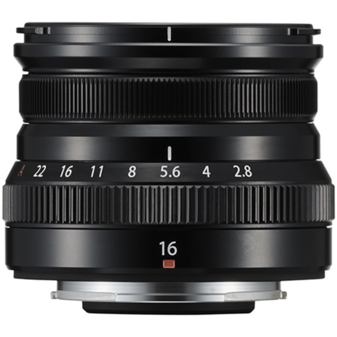 Lente FUJIFILM XF 16mm f/2.8 R WR - Preta