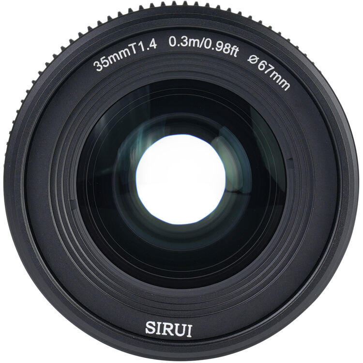 Lente Cinema Sirui VP-1 Vision Prime 35mm T1.4 Full-Frame (Multi-Mount)