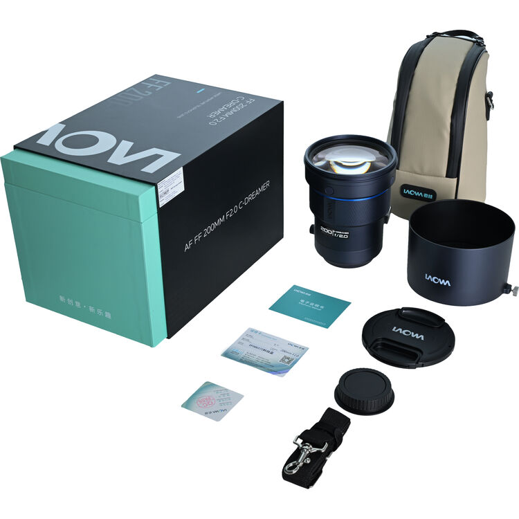 Lente Venus Optics Laowa 200mm f/2 AF FF Telephoto Prime para Nikon Z