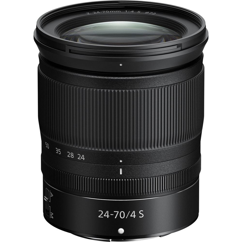 レンズ(ズーム) Nikon NlKKOR Z 24-70 / F4 S Lente Nikon NIKKOR Z 24-70mm f/4 S (Open Box) – Compacta e de Alta