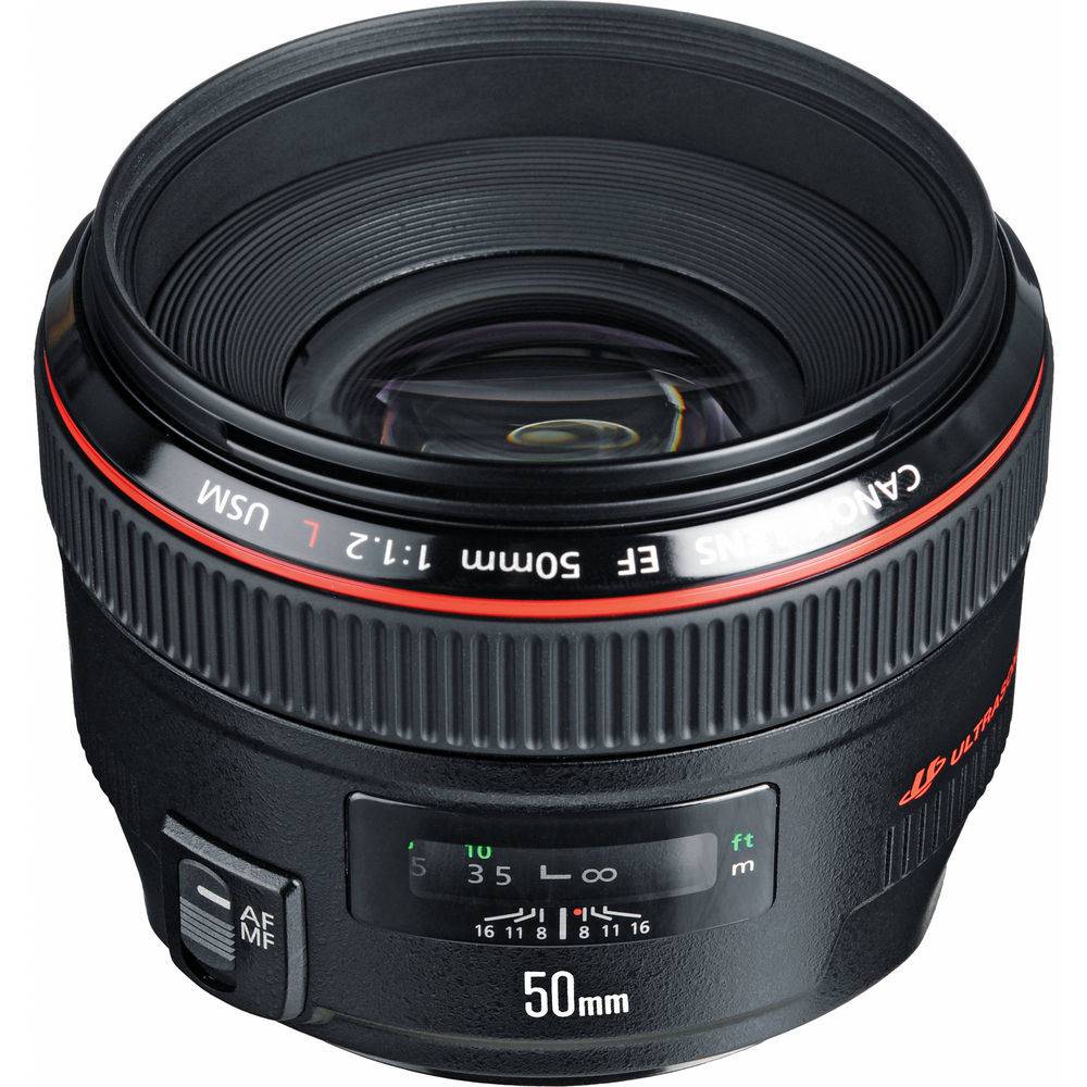 Lente Canon EF 50mm f/1.2 L USM