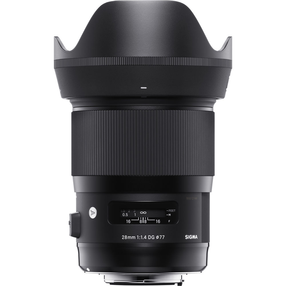 Lente Sigma 28mm f/1.4 DG HSM Art para Canon EF