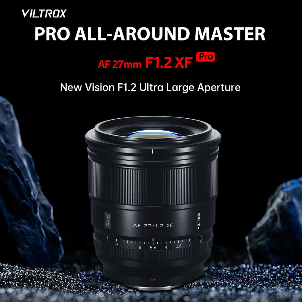 Lente Viltrox AF 27mm f/1.2 XF para FUJIFILM X