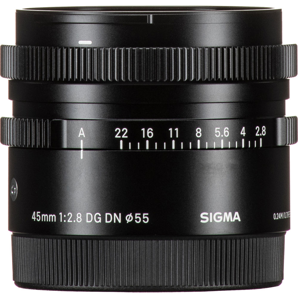 Lente contemporânea Sigma 45mm f/2.8 DG DN para Sony E