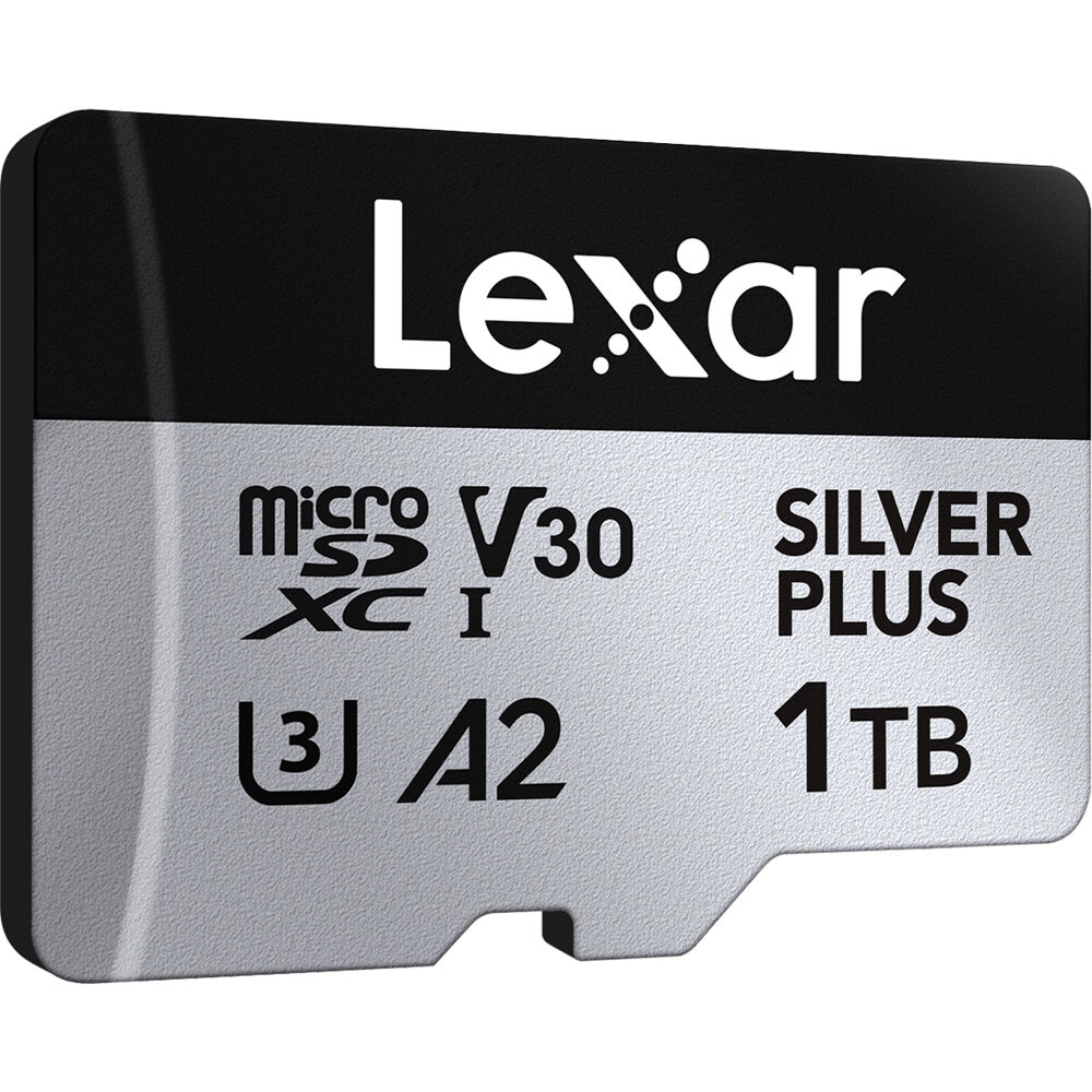 Cartão de Memória microSDXC Lexar 1 TB Professional Silver Plus UHS-I 205MB/s