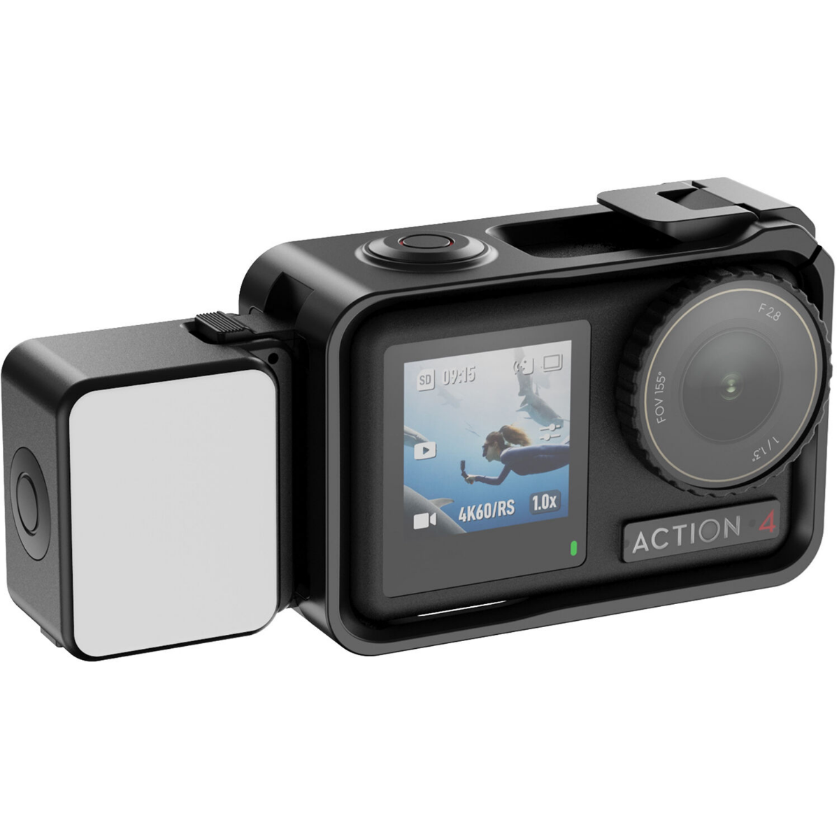 Mini Luz LED Ulanzi LM18 para DJI Osmo Action 4, Action 3 e Pocket 3