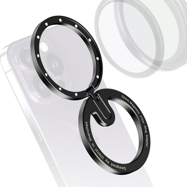 Anel Adaptador Magnético Ulanzi MagFilter 52mm para Filtros em Smartphones