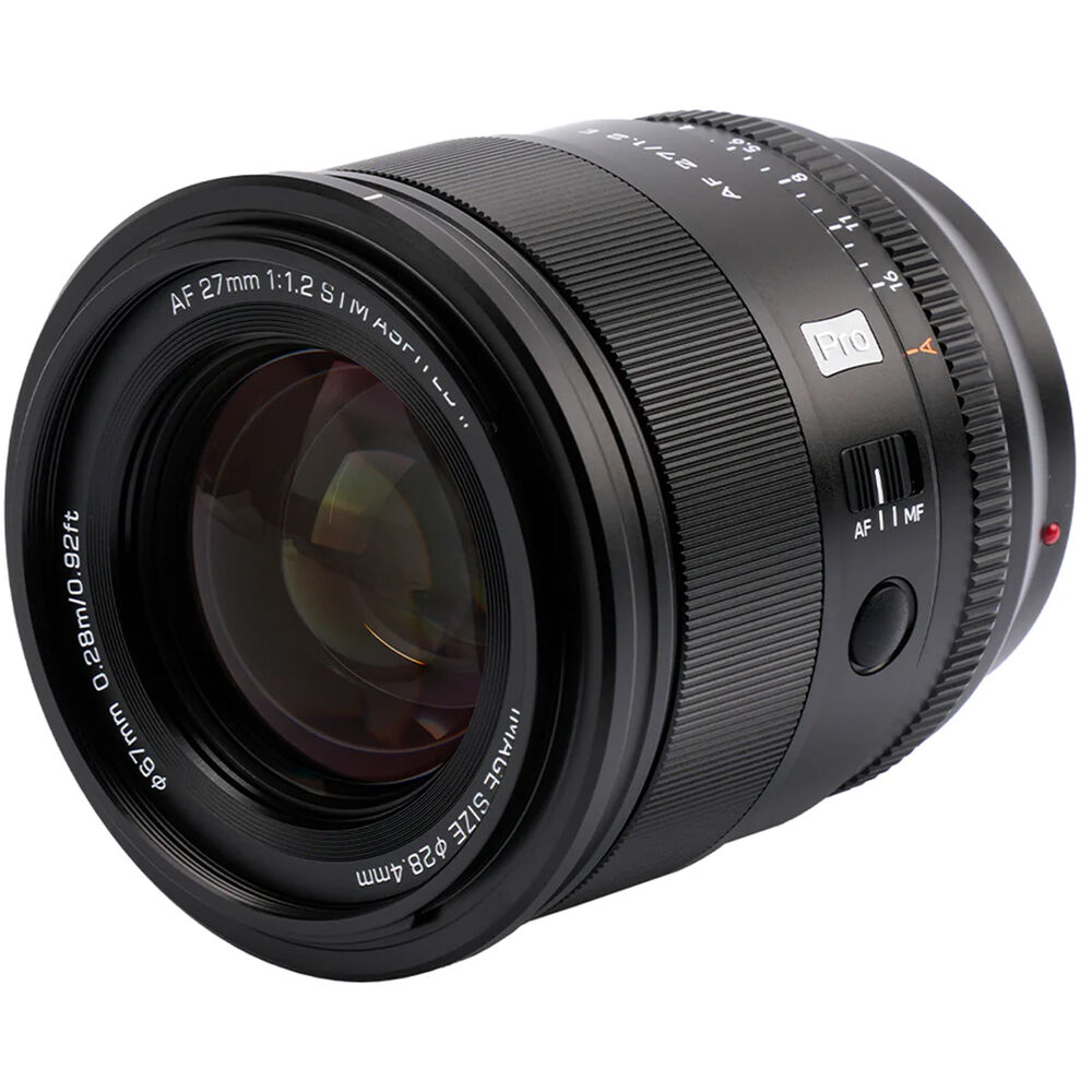 Lente Viltrox AF 27mm f/1.2 Pro E para Sony E