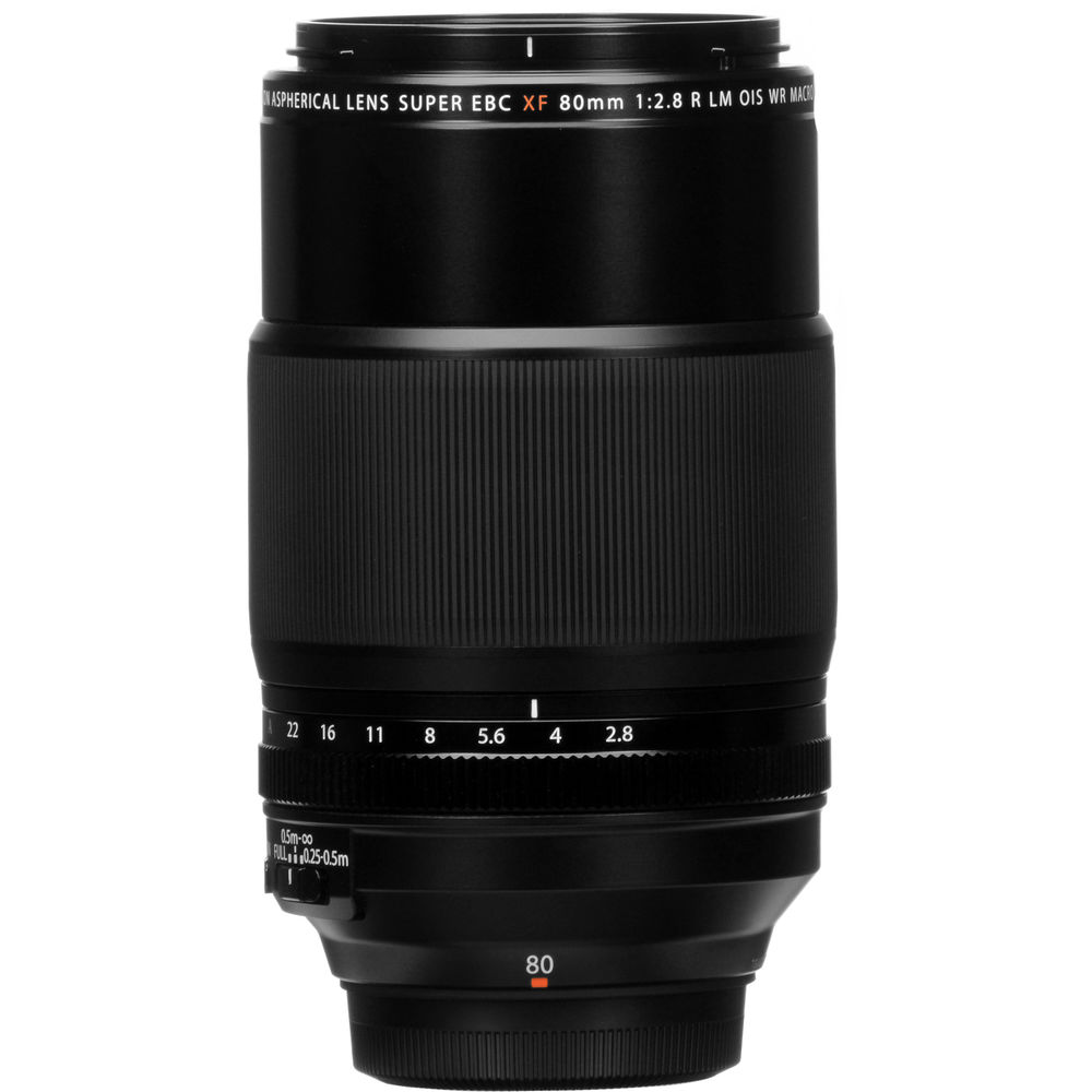Lente FUJIFILM XF 80mm f/2.8 R LM OIS WR Macro