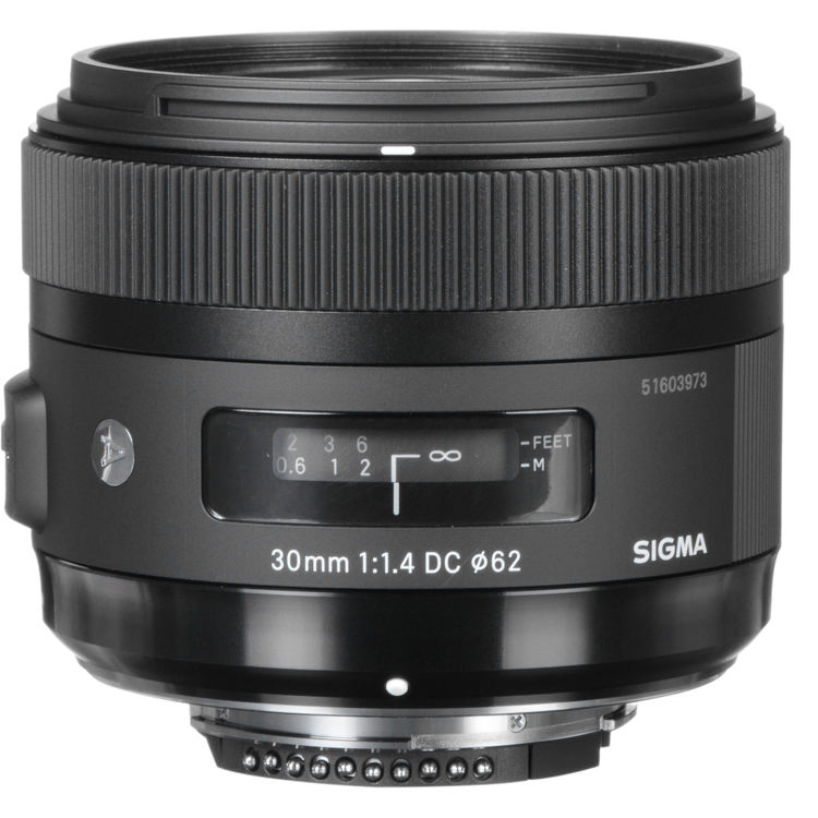 Lente Sigma 30mm f/1.4 DC Art para Nikon F