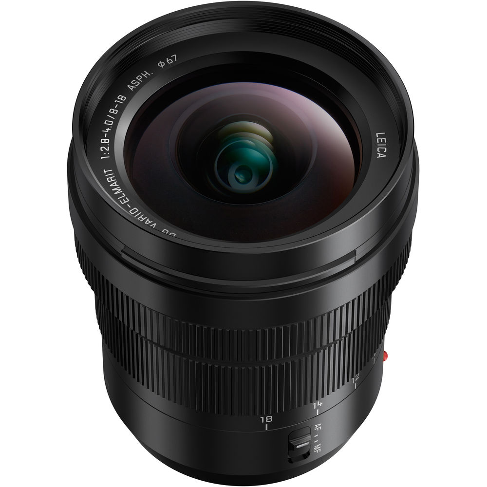 Lente Panasonic Leica DG Vario-Elmarit 8-18mm f/2.8-4 ASPH. (Micro Quatro Terços)