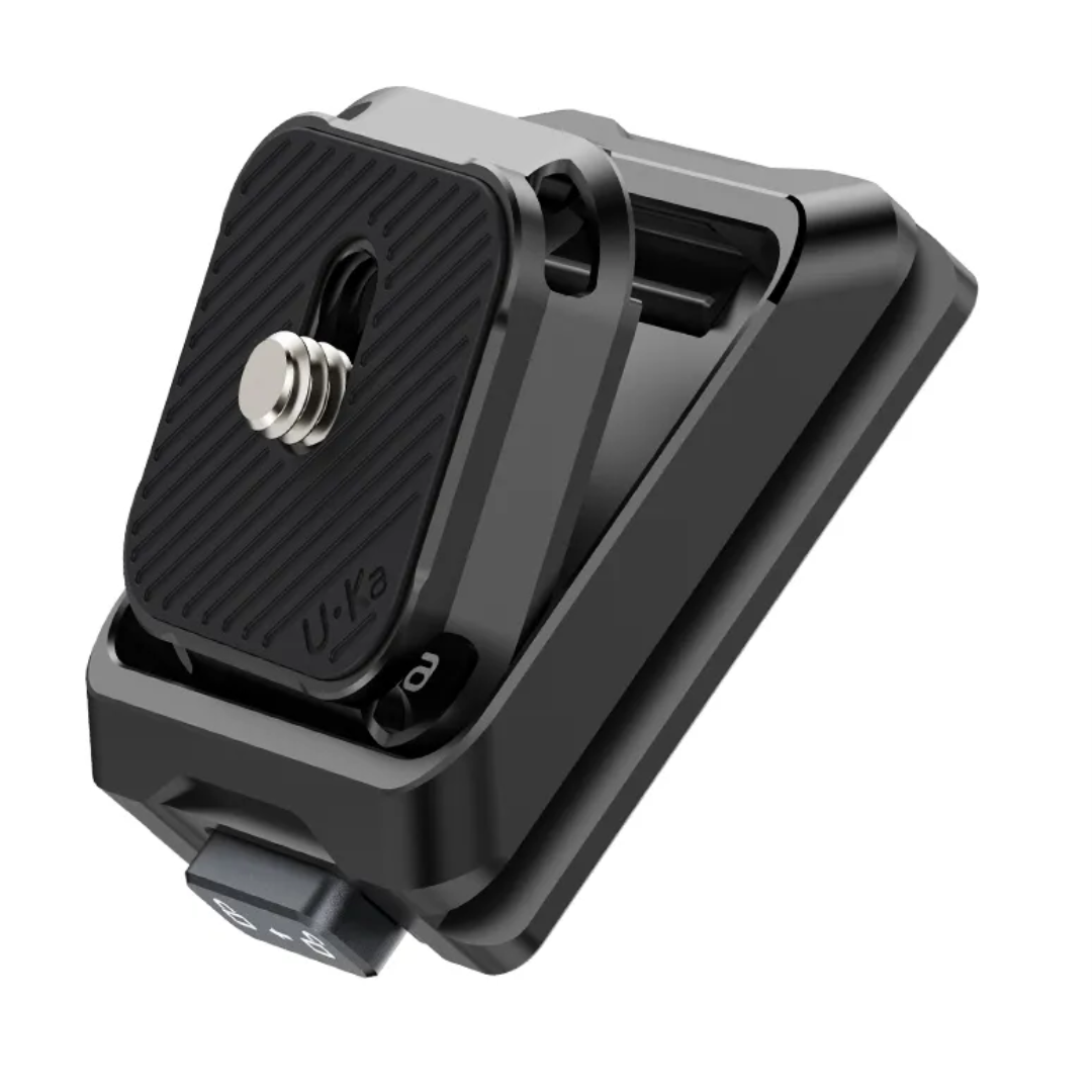 Kit de Placa e Base de Liberação Rápida Ulanzi UKA C007 + C017 – Montagem Rápida para Câmeras