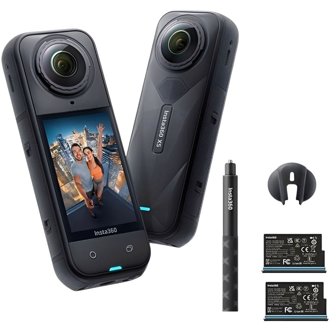 Insta360 X5 8K Starter Bundle – Câmera de Ação Profissional