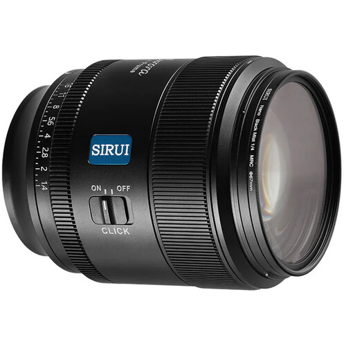 Lente Sirui Aurora 85mm f/1.4 para Sony E
