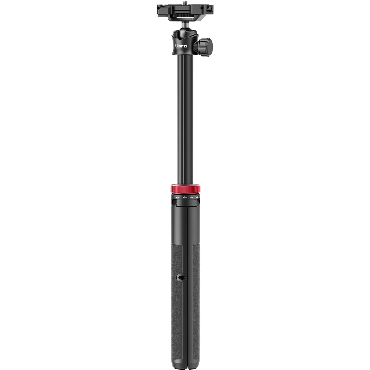 Tripé para Vlog Ulanzi MT-44 – Suporte 2 em 1 com Altura Ajustável, Ball Head e Clamp para Celular