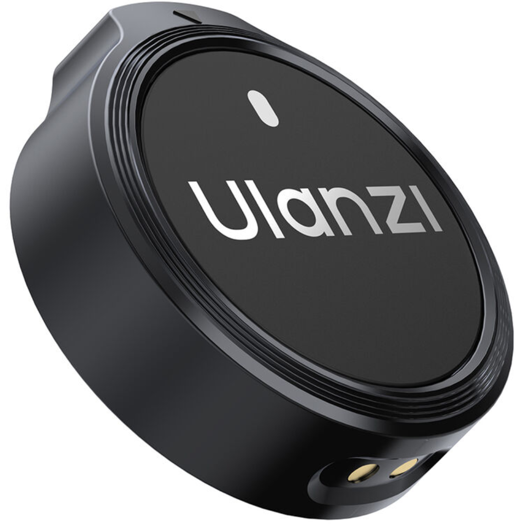 Microfone de Lapela Wireless Ulanzi A21 Duplo Lightning – Sistema 2,4GHz para Dispositivos Móveis