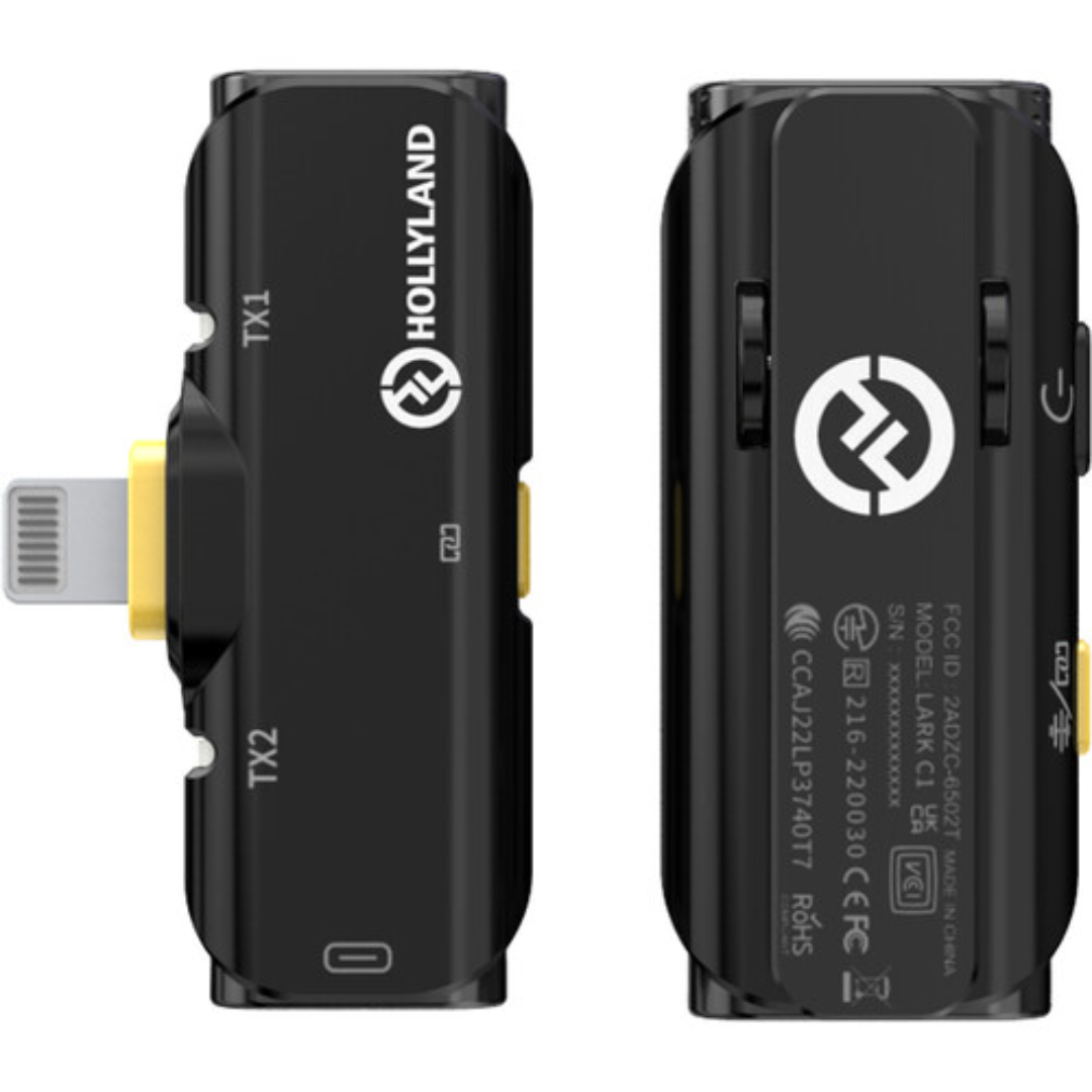 Microfone de Lapela Wireless Hollyland Lark C1 Solo