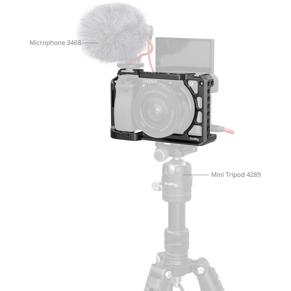 Cage SmallRig para Sony a6400, a6300, a6100 e 6500 