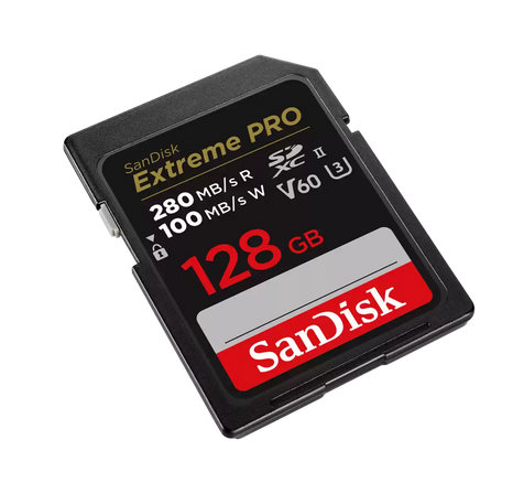 Cartão de Memória SDXC SanDisk Extreme PRO 128GB UHS-II 280MB/s 