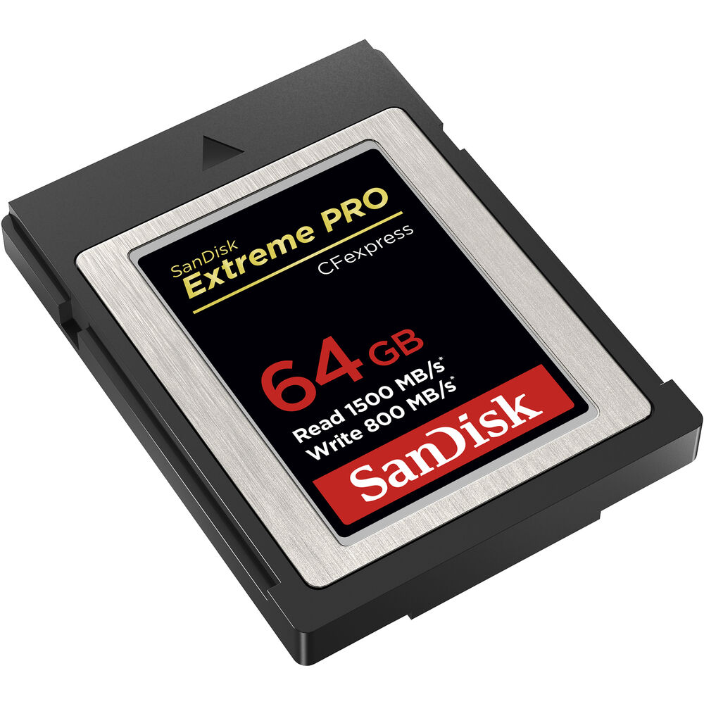 Cartão de Memória CFexpress SanDisk Extreme PRO 64GB Type B 1500MB/s
