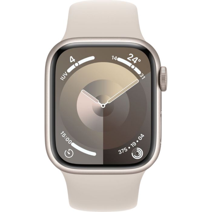 Apple Watch Series 9 41mm GPS Starlight - Alumínio e