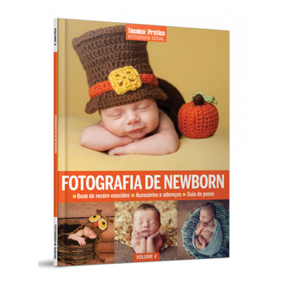 Livro: Fotografia Social: Fotografia de Newborn Vol. 4