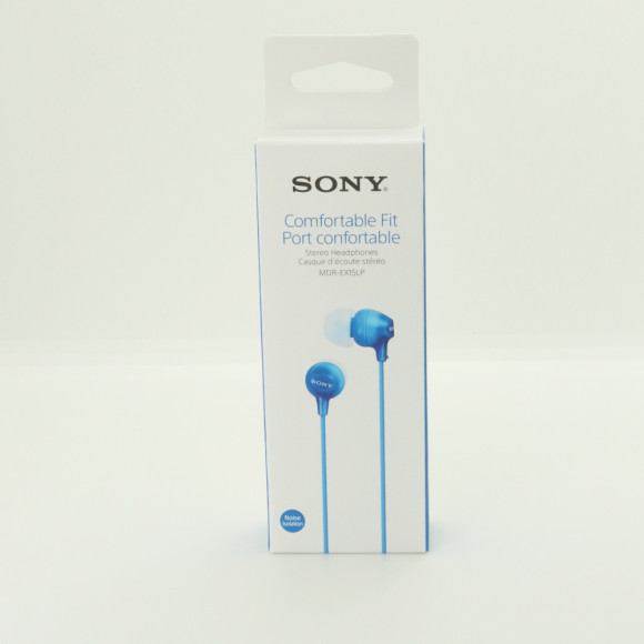 Fones de ouvido intra-auriculares Sony MDR-EX15LP (Azul)