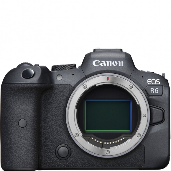 Câmera Digital Canon Eos Mirrorless Corpo Preto 20.0mp - R6