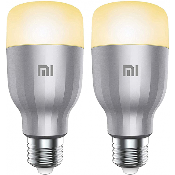 Kit 2 Lâmpadas Inteligentes Xiaomi LED Smart Bulb