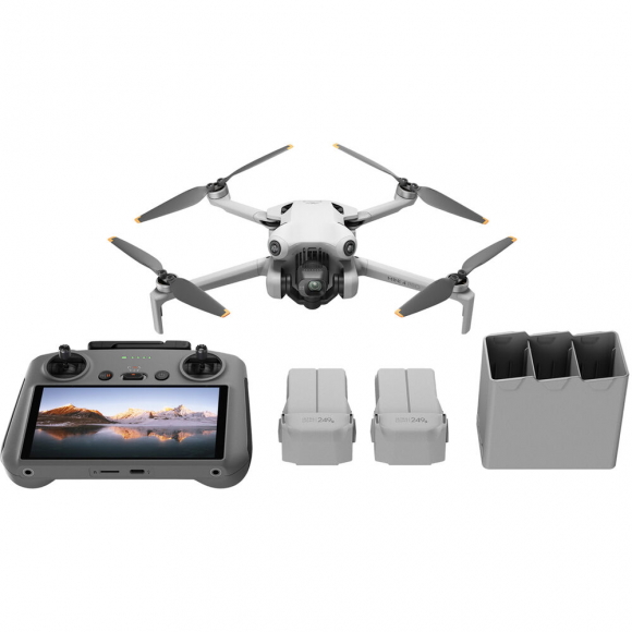Drone DJI Mini 4 Pro Fly More Combo com RC 2