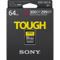 Cartão de Memória SDXC Sony SF-G TOUGH 64GB UHS-II 300MB/s