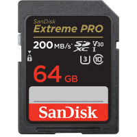 Cartão de Memória SanDisk 64GB Extreme 200MB/s