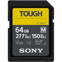 Cartão de Memória SDXC Sony SF-M TOUGH 64GB UHS-II 277MB/S (Default)