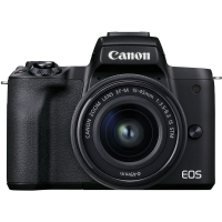 Câmera Digital Canon EOS M50 Mark II Mirrorless com lente 15-45mm f/3.5-6.3
