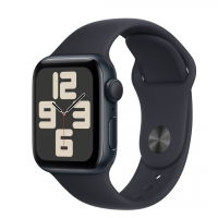 Apple Watch SE 2 44mm, GPS, Alumínio Midnight, Pulseira Esportiva Midnight