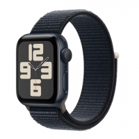 Apple Watch SE 2 40mm, GPS, Alumínio Midnight, Pulseira Loop Midnight