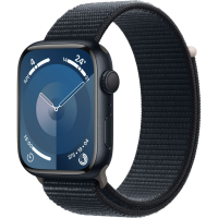Apple Watch Series 9 45mm, GPS, Alumínio Midnight, Pulseira Loop Midnight 