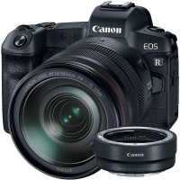 Câmera Digital Canon EOS R Mirrorless RF 24-105mm