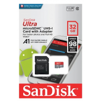 Cartão de Memória 32GB SanDisk 98MB/s