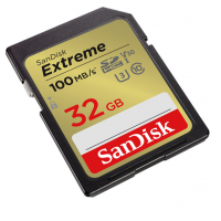 Cartão de Memória SDHC SanDisk Extreme 32GB UHS-I 100MB/s