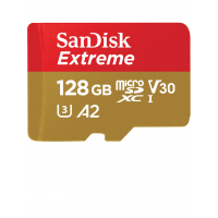 Cartão de Memoria microSDXC Sandisk Extreme 128GB UHS-I 160MB/s 