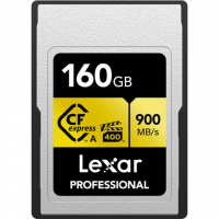 Cartão de Memória CFexpress Lexar Profissional Gold 160GB Type A 900MB/s