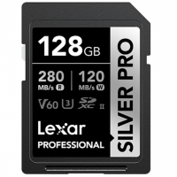 Cartão de Memória SDXC Lexar Professional Silver Pro 128GB UHS-II 280MB/s