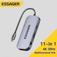 Adaptador Essager 11 In 1 Hub Usb C HDMI