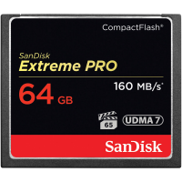 Cartão de Memória SanDisk Extreme PRO CompactFlash 64GB 160MB/s