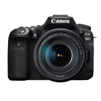 Câmera Canon EOS 90D, 18-135mm IS STM, 32.5MP, 4K, Wi-Fi 