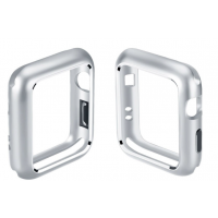 Case Bumper Magnético Para Apple Watch 38mm Prata 
