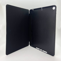 Capa Smart Cover Com compartimento para Pencil para iPad 7ª,8ª,9ª – Preto